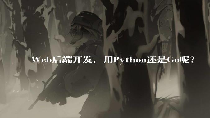 Web后端开发，用Python还是Go呢？